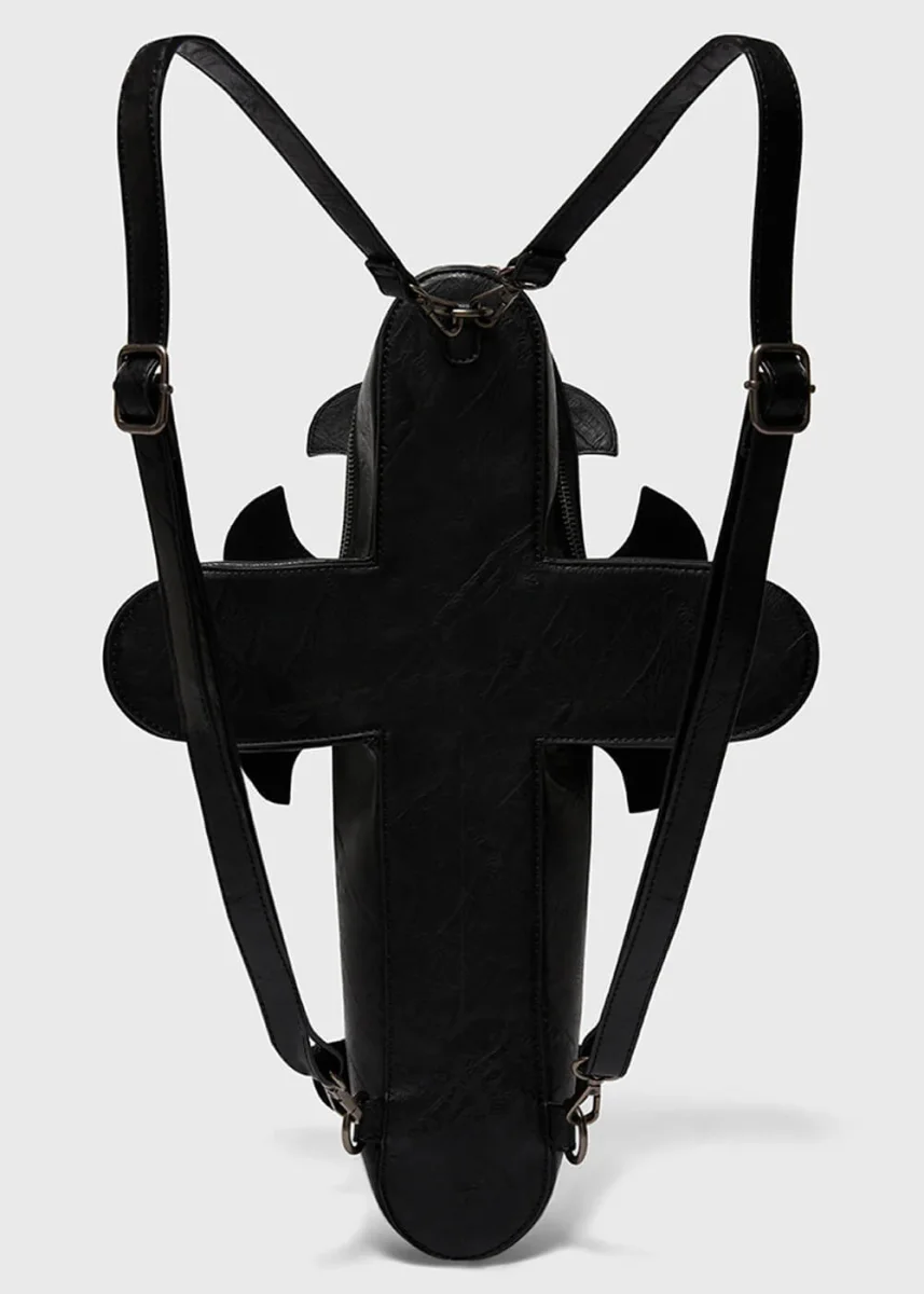 Killstar Eternal Solstice Crucifix Rugtas Zwart - Billede 3