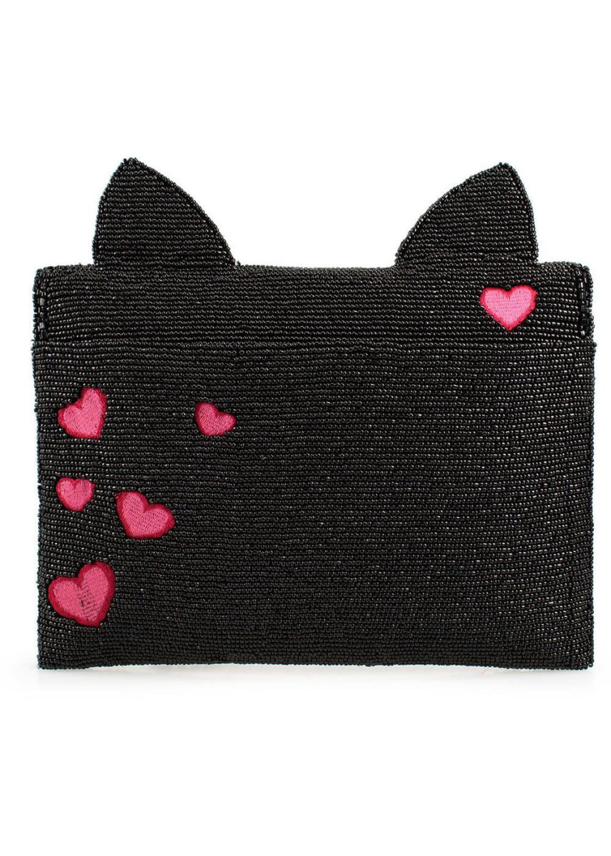 Mary Frances Kitty Cat Couture Schoudertas Zwart - Billede 6