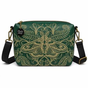 Project Pinup Forest Moth Schoudertas Groen