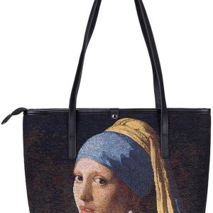 Tapestry Bags Vermeer Girl With The Pearl Earring Schoudertas
